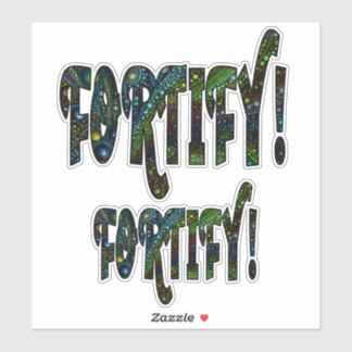 Stärkung! Aufkleber