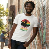 Stärkung der Afro-Frau T-Shirt
