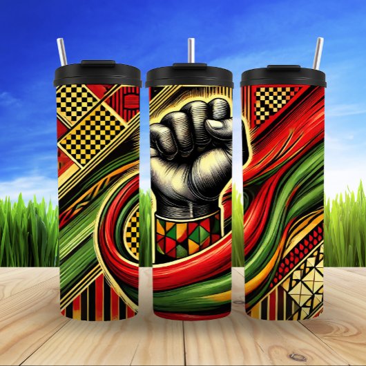 Stärkung der Einheit durch kühne Kunst Thermosbecher