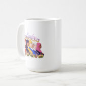 Stärkung der Frauen durch Fearless Souls Kaffeetasse (Vorderseite Links)