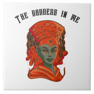 Stärkung der Göttin Kunst Spirituelle Weiblichkeit Fliese