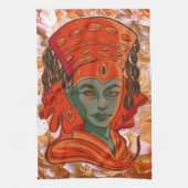 Stärkung der Göttin Kunst Spirituelle Weiblichkeit Geschirrtuch (Vertikal)