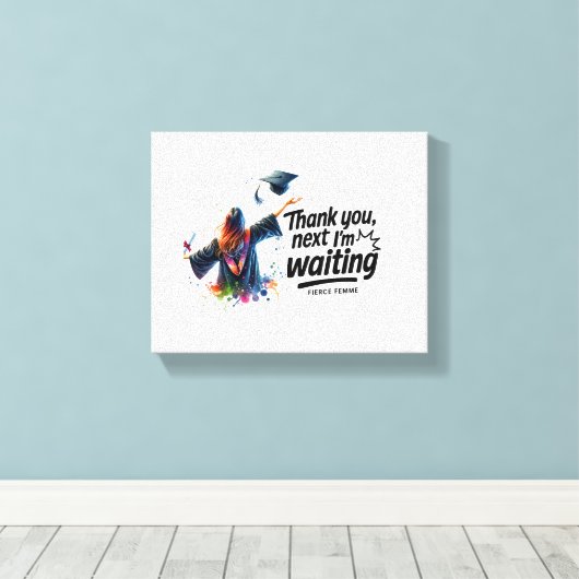 Stärkung der Leinwand von inspirierenden Zitaten | (Insitu (Holzboden))