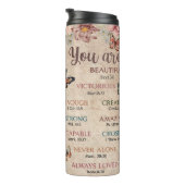 Stärkung der Rolle der amerikanischen Frauen in Af Thermosbecher (Nach rechts gedreht)