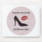 Stärkung der Rolle Lassend Frauen Mousepad (Vorne)