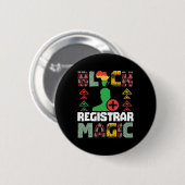 Stärkung der Schwarzen Registrator Magie Afroameri Button (Vorne & Hinten)