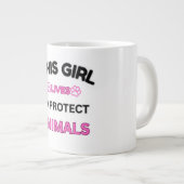 Stärkung der Tasse für Tierschützer (Vorderseite Rechts)