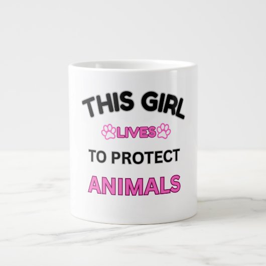 Stärkung der Tasse für Tierschützer (Vorderseite)