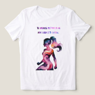 Stärkung der Überlebenden des kosmischen Feuers Tri-Blend Shirt