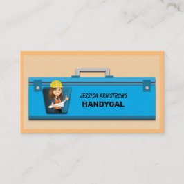 Stärkung des Handy Gal Visitenkarte