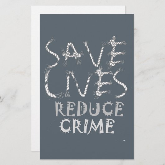 Stärkung des Wandels mit dem :Rett Lives Reduction Briefpapier (Vorne/Hinten)