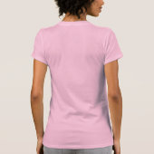 Stärkung des weiblichen T-Shirts als Inspirationsb (Rückseite)