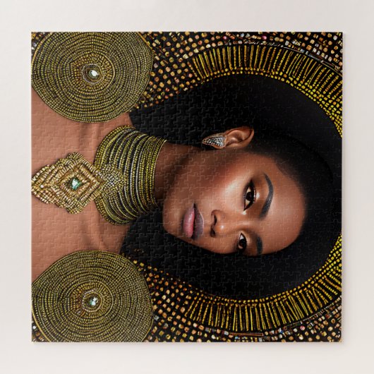 Stärkung ethnischer Eleganz: Schwarze Geschichte K Puzzle (Horizontal)