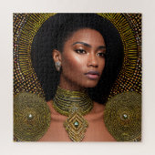 Stärkung ethnischer Eleganz: Schwarze Geschichte K Puzzle (Vertikal)