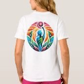 Stärkung junger Mädchen T-Shirt (Rückseite)