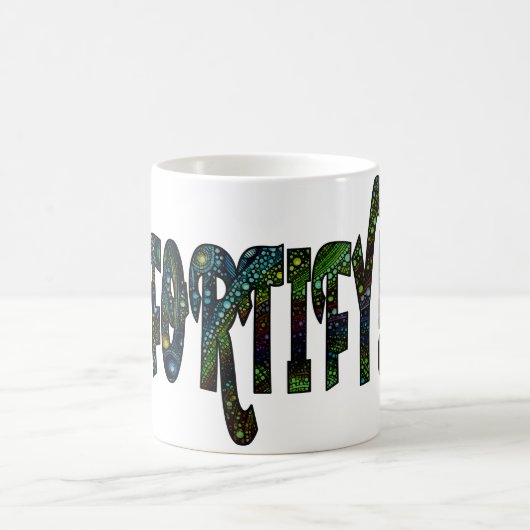 Stärkung! Kaffeetasse (Mittel)