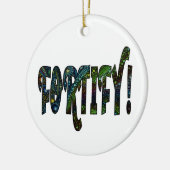 Stärkung! Keramik Ornament (Links)