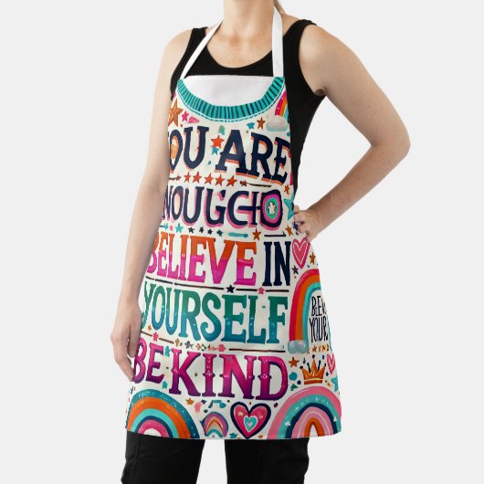 Stärkung positiver Bejahungen in der Küche Schürze (InSitu)