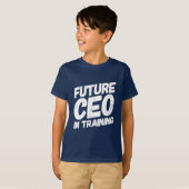 Stärkung von "Future CEO in Training" Design T-Shirt (Vorne ganz)