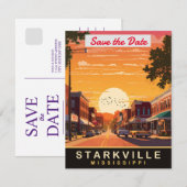 Starkville, Mississippi, Save The Date (Vorne/Hinten)