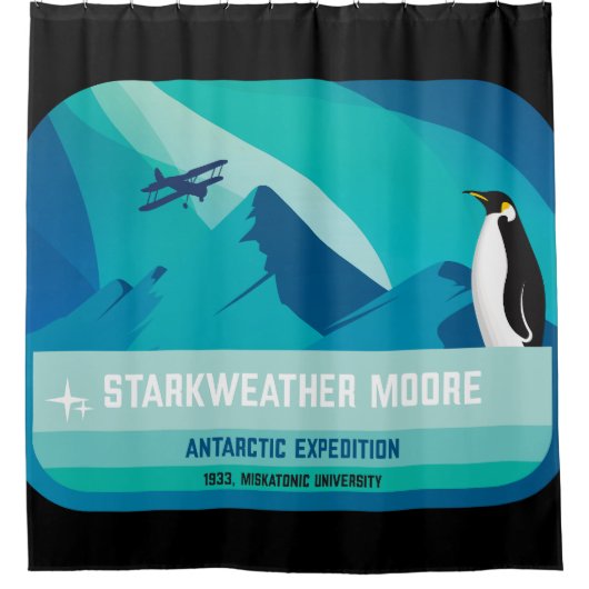 Starkweather-Moore Antarktis Expedition Duschvorhang (Vorderseite)
