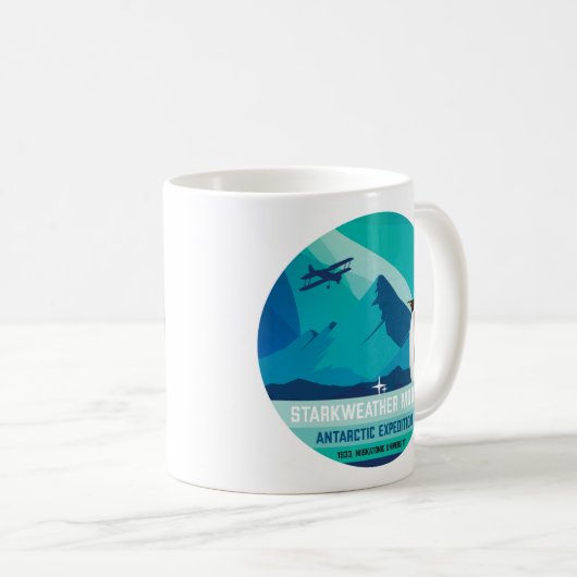 Starkweather-Moore Antarktis Expedition Kaffeetasse (VorderseiteRechts)