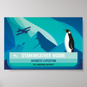 Starkweather-Moore Antarktis Expedition Poster