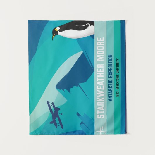 Starkweather-Moore Antarktis Expedition Wandteppich (Vorderseite)