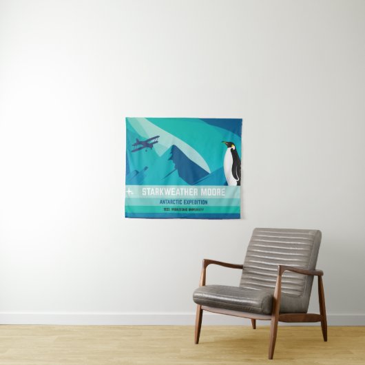 Starkweather-Moore Antarktis Expedition Wandteppich (Beispiel (Horizontal))