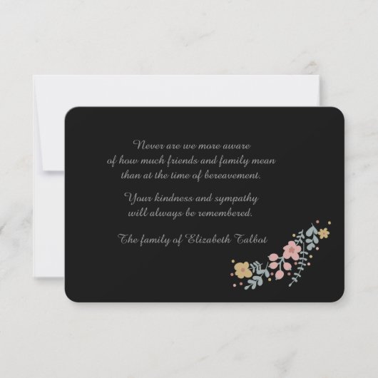 Starless Bereavement Cards (3,5 x 5) Karte (Vorderseite)