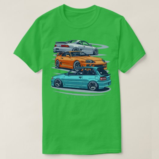 Starlet supra mr2 T-Shirt (Design vorne)