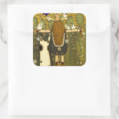 Starlight 2012 2 quadratischer aufkleber (Tasche)