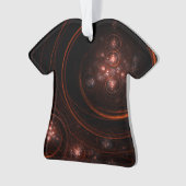 Starlight Abstrakt Art Acrylic Shirt Ornament (Vorderseite)