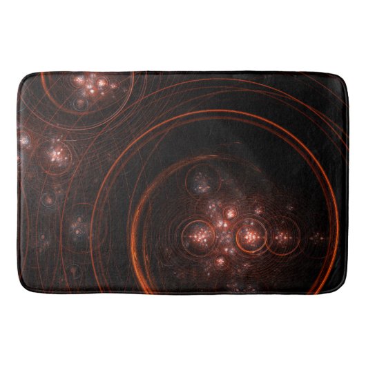 Starlight Abstrakt Art Badematte (Vorderseite)