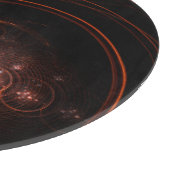 Starlight Abstrakt Art Circle Schneidebrett (Ecke)