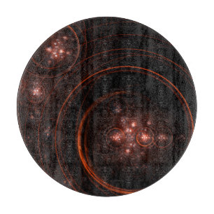 Starlight Abstrakt Art Circle Schneidebrett