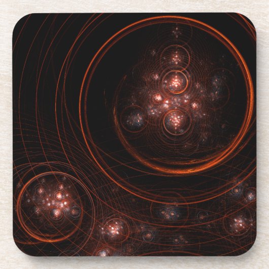 Starlight Abstrakt Art Cork Untersetzer (Vorderseite)
