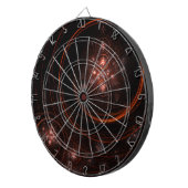 Starlight Abstrakt Art Dartscheibe (Vorderseite rechts)