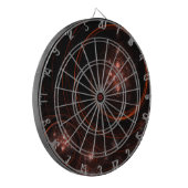 Starlight Abstrakt Art Dartscheibe (Vorderseite Links)