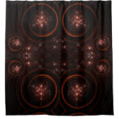 Starlight Abstrakt Art Duschvorhang (Vorderseite)