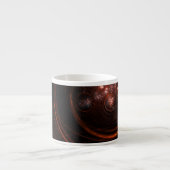 Starlight Abstrakt Art Espresso Tasse (Vorderseite)