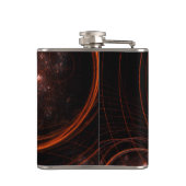 Starlight Abstrakt Art Flachmann (Rückseite)