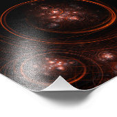 Starlight Abstrakt Art Foto Print (Ecke)