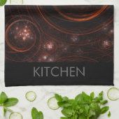 Starlight Abstrakt Art Kitchtuch Geschirrtuch (Gefaltet)
