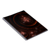 Starlight Abstrakt Art Notebook Notizblock (Rechte Seite)