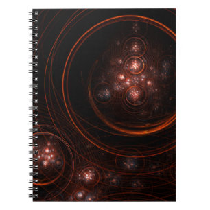 Starlight Abstrakt Art Notebook Notizblock