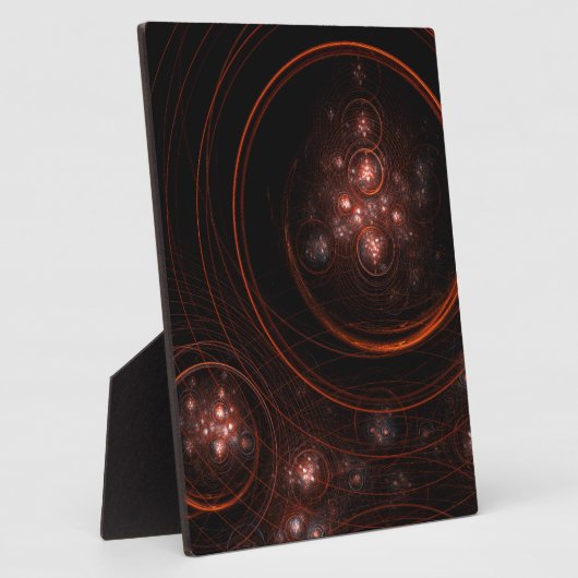 Starlight Abstrakt Art Plaque Fotoplatte (Seite)