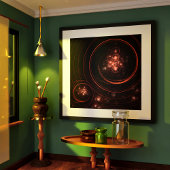 Starlight Abstrakt Art Poster