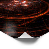 Starlight Abstrakt Art Poster (Ecke)