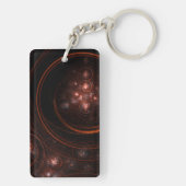 Starlight Abstrakt Art Schlüsselanhänger (Rückseite)